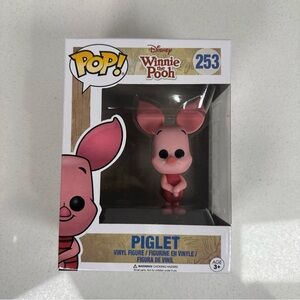 Funko Pop! Disney Winnie the Pooh Piglet #253 Pink Vinyl Figure